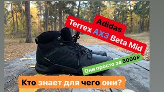 Adidas Terrex AX3 Beta Mid CRDY зачем они нужны даже я не знаю даже за 5000.