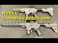 NUEVA‼️ Carabina Bersa AR en 9mm Se Ve MUY Bien🙂👍