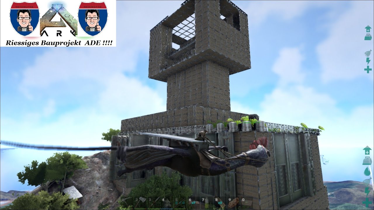 ARKModded Survival Evolved  Riesiges Bauprojekt muss den Biome Veränderungen weichen!!  HD DEUTSCH G