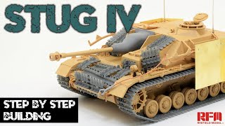 STUG IV TANK DESTROYER - RFM 5060 1/35 scale, full build tutorial, part 1