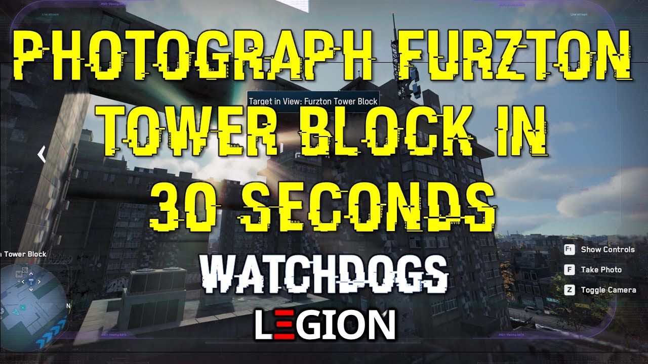 PHOTOGRAPH FURZTON TOWER BLOCK IN 30 SECONDS  DOGS LEGION DAILY CHALLENGE