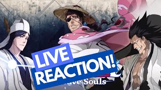 CFYOW Round 7 LIVE REACTION! Seinosuke, New Kyoraku and Kenpachi! | Bleach Brave Souls