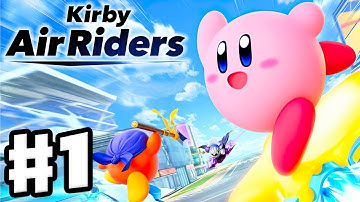 Kirby Air Riders - Gameplay Walkthrough Part 1 - Road Trip!