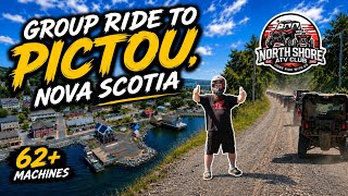 506SXS & ATV - 62+ SxS & ATV Machines Ride to Pictou, Nova Scotia... Then I Broke Down!