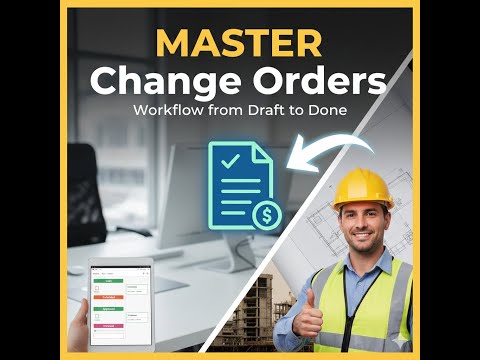 Manage change orders video thumbnail