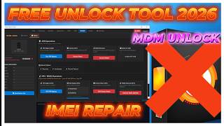 MDM Fix Pro Unlock Tool | FRP, MDM, IMEI Repair, Samsung OPPO VIVO MI | FREE Tool 2026(100% Working)