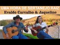 UMA HORA DE MÚSICA SERTANEJA RAIZ COM EVALDO CARVALHO E JAQUELINE - DUPLA FORMADA POR PAI E FILHA