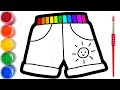 dessiner une image de short |draw a picture of shorts |ارسم صورة للسراويل القصيرة |dessiner de short