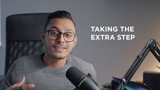 Most people never take the extra step