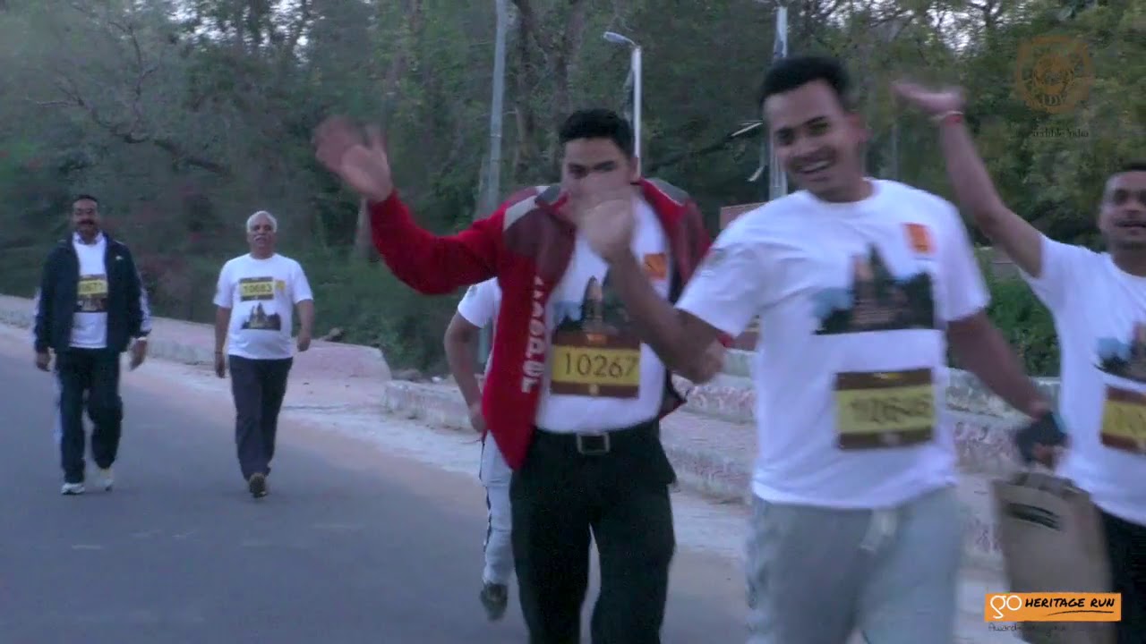 Go Heritage Run Khajuraho 2017 - YouTube