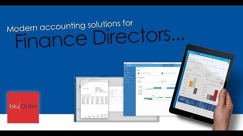 bluQube for Finance Directors | bluQube Accounting Software