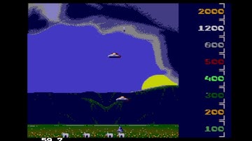 Super Space invaders. Master system challenge