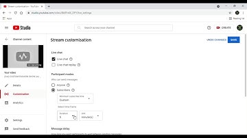 HOW TO TURN ON SUBSCRIBER ONLY MODE ON YOUTUBE STUDIO!