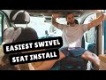 How to Install a Swivel Seat in a Ram Promaster | Van Life Build