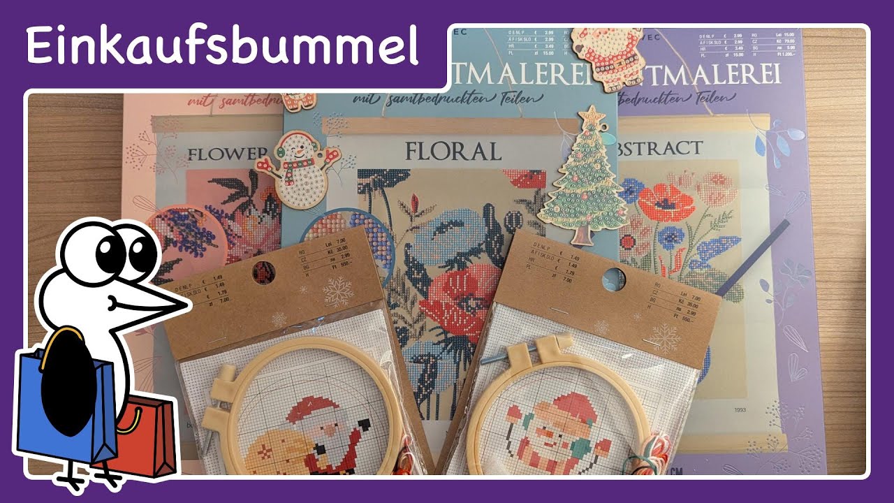 Kleiner Großeinkauf bei KiK - Tolle Diamondpaintings gefunden