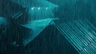 STRONG WIND AWFUL THUNDERSTORM & Heavy Rain on Metal Roof at Night for Sleeping or Insomnia Healing by Healer Rain 93 views 1 month ago 1 hour, 2 minutes