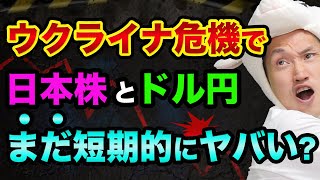 ウクライナ危機で日経平均とドル円「まだ」短期的にヤバい？米2月雇用統計とプットオプション【 株 FX 日経平均 ウクライナ情勢 雇用統計 】