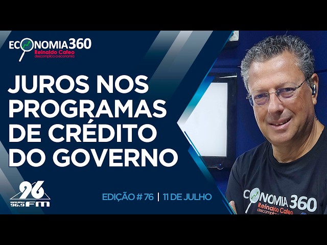 Juros nos programas de crédito do governo | Corte do Economia 360