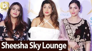 Arshi khan & others tv celebs at launch of ‘sheesha sky lounge china
high energy bar’