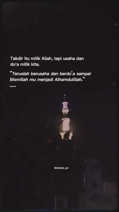 Semoga lelahmu menjadi berkah #quotes #quotesaboutlife #quotesislami #storywa #quotesharian