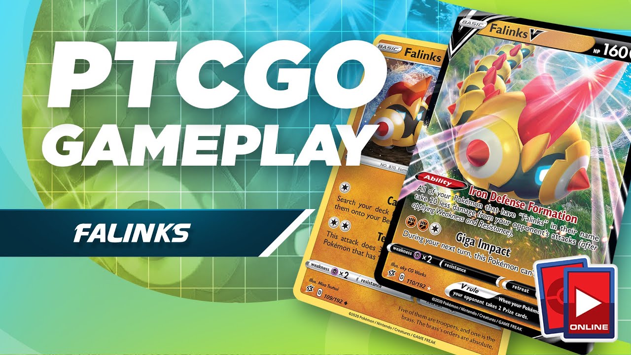 Falinks / Falinks V Deck - PTCGO Gameplay (Rebel Clash) - YouTube