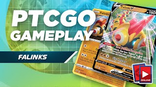 Pokemon TCG Online Regular Art Digital Ptcgo En Game Card Falinks V