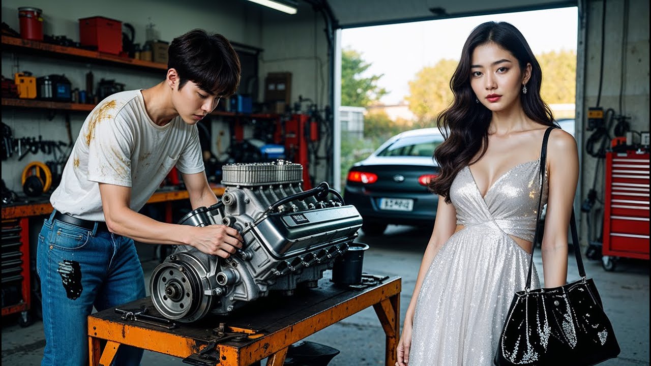 “이걸 고치면 10억 줄게” 여성 대통령은 웃음을 터뜨렸다.…가난한 사람이 해결한 복잡한 엔진.비웃던 재벌 여사장, 30분 후 입을 다물지 못했다.