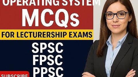 Operating System MCQS for Competitive exams part:3