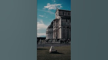 Stunning View of the Pisa Cathedral #pisa #cathedral