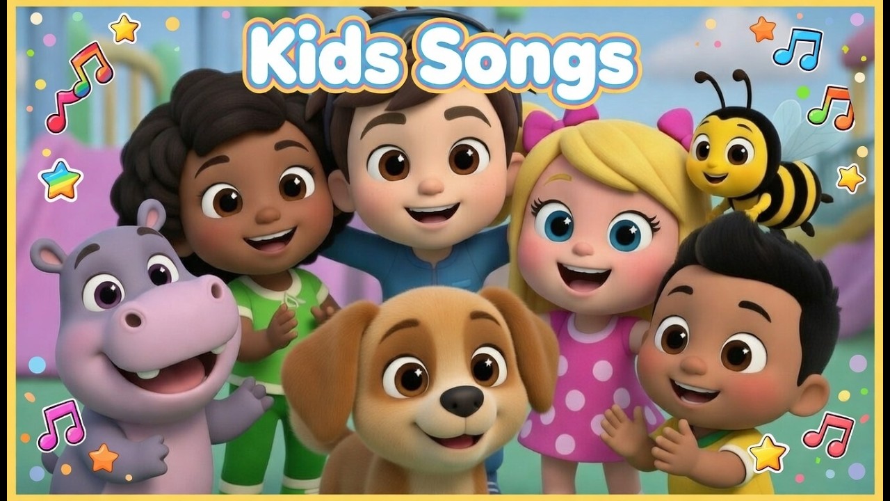 Animal Action kids Songs compilation #nurseryrhymesfortoddlers #kidssongs