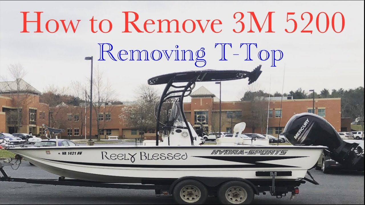How To Remove 3M 5200