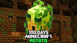 100 Days In Minecraft Poisonous Potato Update