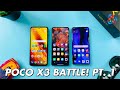 POCO X3 NFC vs K30 Ultra vs Mi Note 10 Lite - XIAOMI MIDRANGE BATTLE! (Part 1)