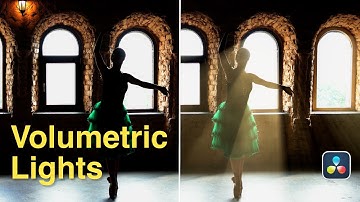 Volumetric Lights for DaVinci Resolve