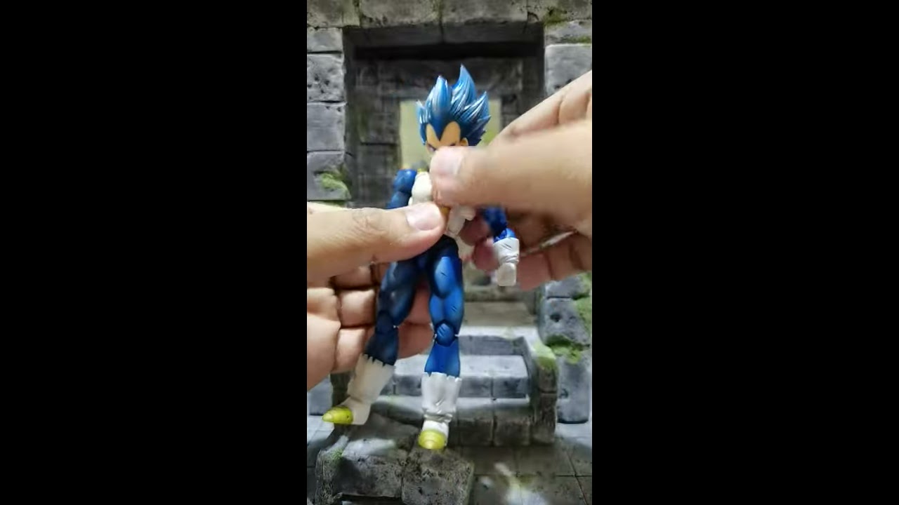 AVTCUSTOMS Super Saiyan Blue Evolution Vegeta Articulation Test