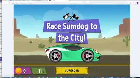 Using Sumdog (accessing tasks)