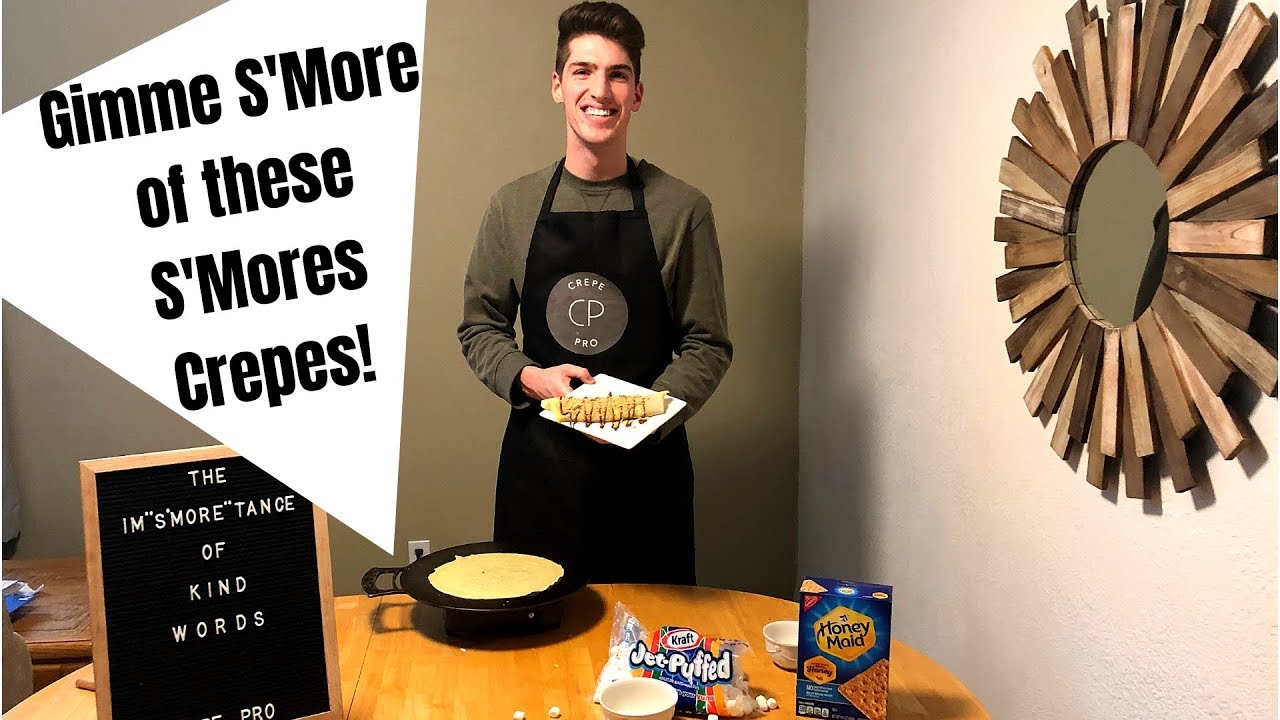 Loaded S'more Crepes (Easy Crepe Recipe) - The Cookie Rookie®