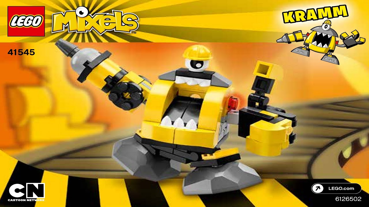 LEGO Instructions - Mixels - 41545 - Kramm (Series 6) - YouTube