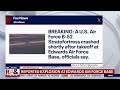Edwards AFB crash: B-52 crashes after takeoff