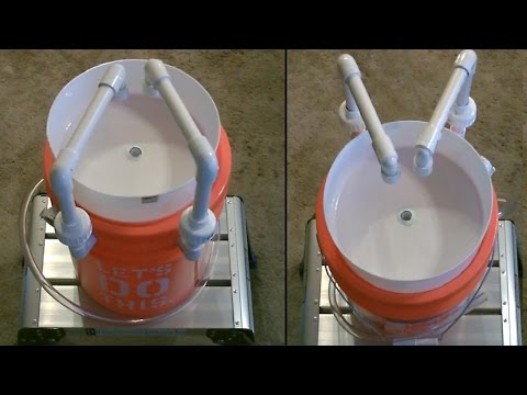DIY Camp Sink! - The "5 Gallon Bucket" Camp Sink! - PVC Bucket Sink! -Dual Faucets (on/off-grid) DIY