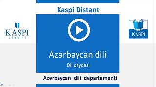 11-Ci Sinif Buraxılış Imtahanı 10.06.2020 - Azərbaycan Dili - Dil Qaydaları