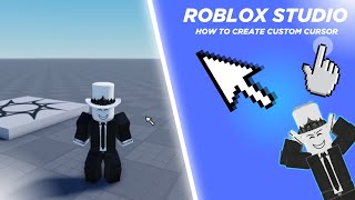 How to create custom cursor 🤔 - Roblox Studio Tutorials 💻