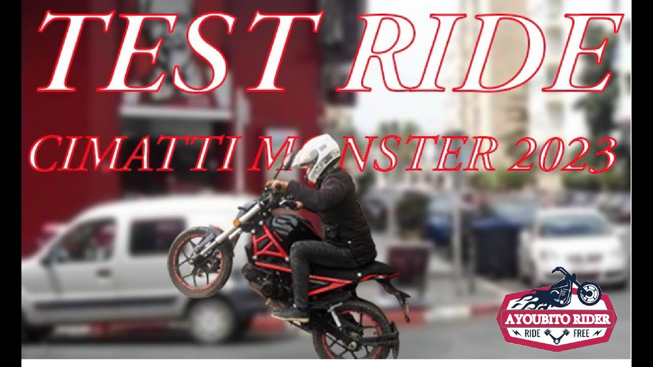 TEST RIDE CIMATTI MONSTER 2023 SACH 135CC