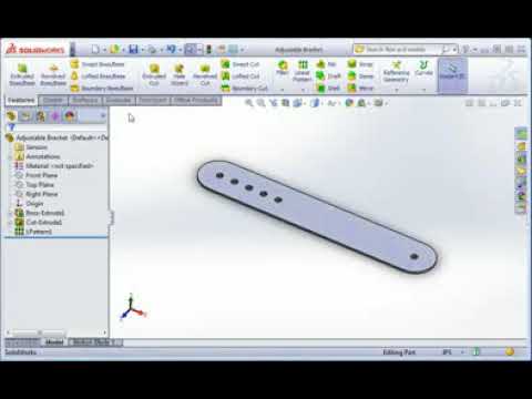 SolidWorks 2018   Linear Patterns
