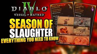 Diablo 4 Season 12 Full Reveal - BUTCHER Class? Streaks and DOOM Event!