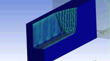 Ansys Workbench explicit dynamics end milling of Ti6Al 4V extended workpiece example 6
