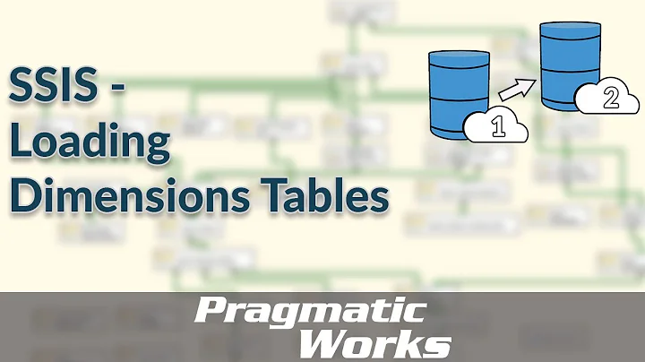 SSIS - Loading Dimensions Tables