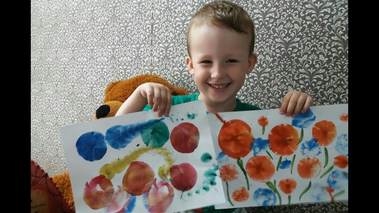 Рисуем шариками надувными с детьми