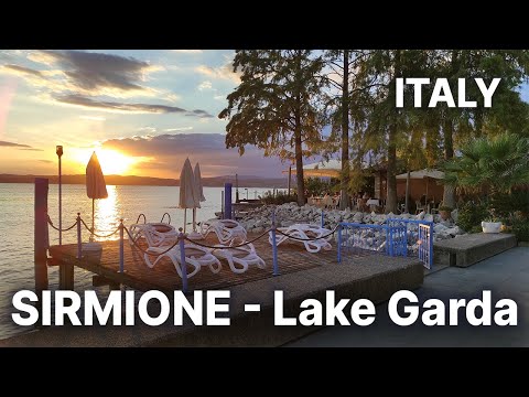 SIRMIONE - LAKE GARDA - Italy    -    LAGO DI GARDA Complete Tour 2023