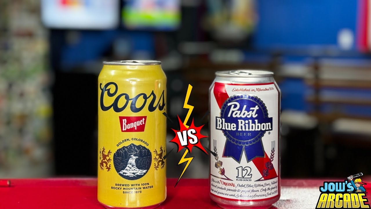 Blind Battle Beers! Coors Banquet Vs. Pabst Blue Ribbon YouTube